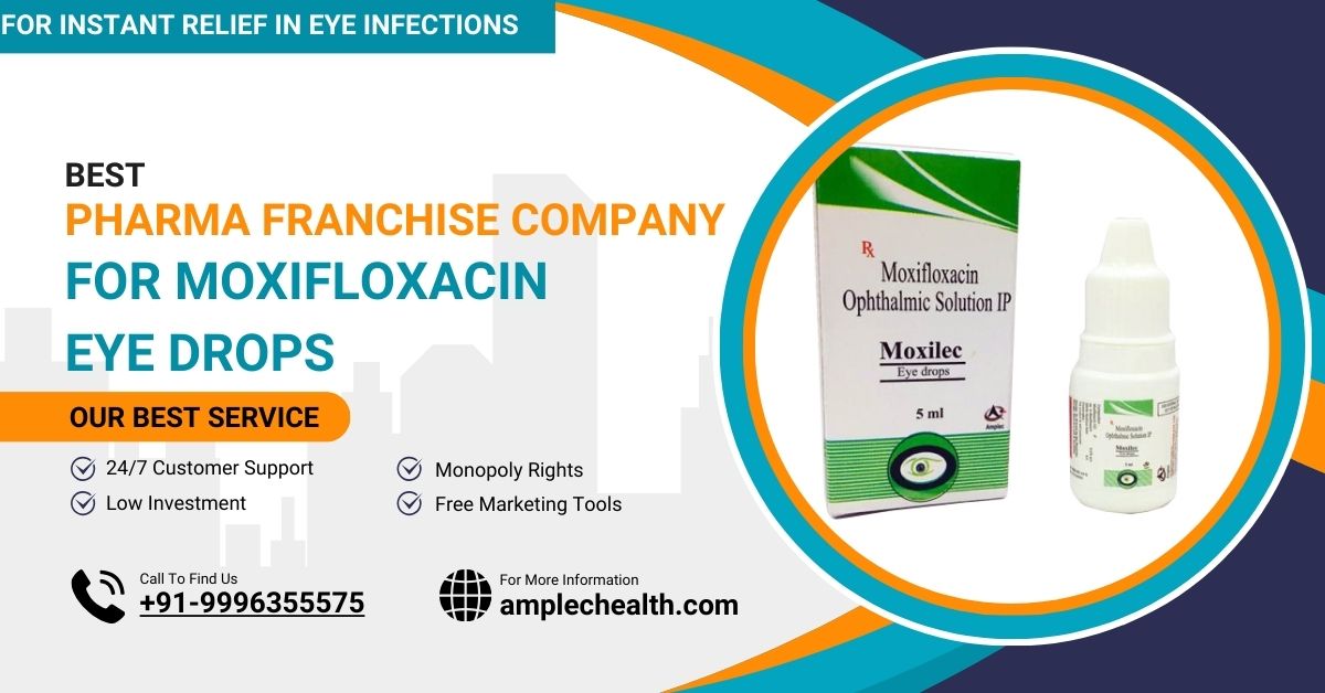 Pharma Franchise Company For Moxifloxacin Eye Drops | Amplec Healthcare